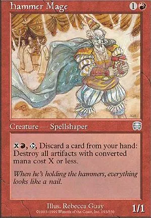 Mage aux marteaux