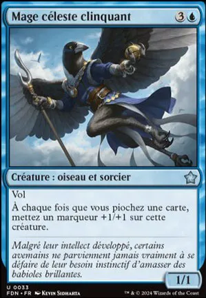 Mage céleste clinquant