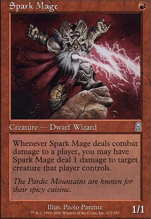 Mage des étincelles