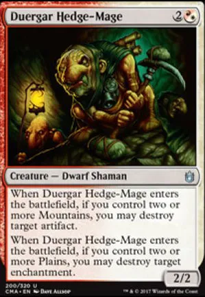 Mage des haies duergar