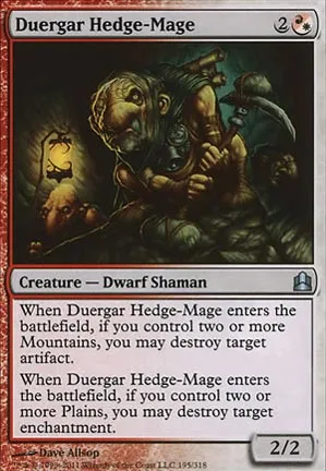 Mage des haies duergar
