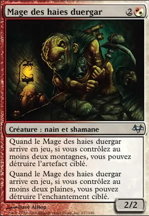 Mage des haies duergar