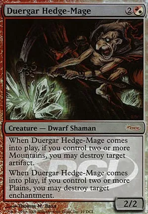 Mage des haies duergar
