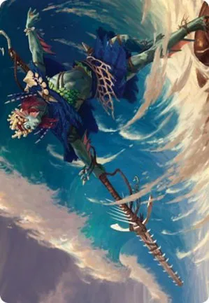 Mage du Roulis de Tazeem - Illustration