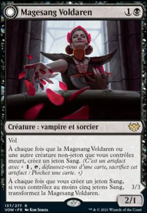 Magesang Voldaren // Invocatrice d'hémochiroptères