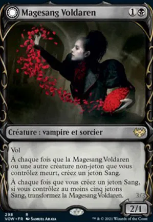 Magesang Voldaren // Invocatrice d'hémochiroptères