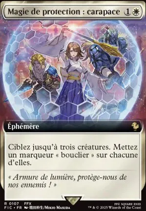 Magie de protection : Carapace