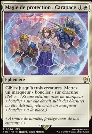Magie de protection : Carapace