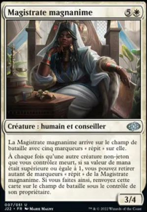 Magistrate magnanime