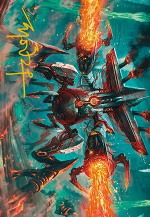 Magmarque exterminateur - Illustration