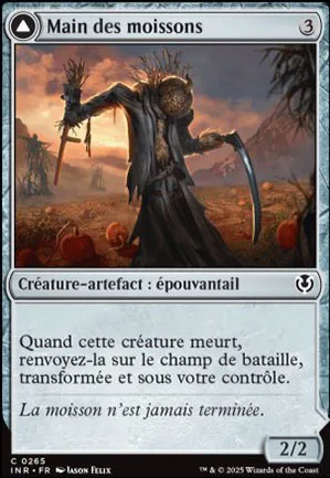 Main des moissons // Faux fouineuse