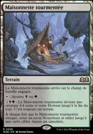 Maisonnette tourmentée
