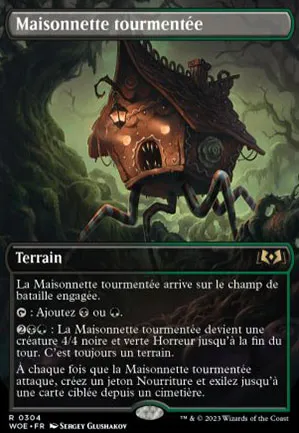Maisonnette tourmentée