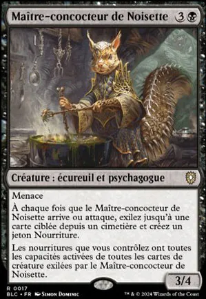 Maître-concocteur de Noisette
