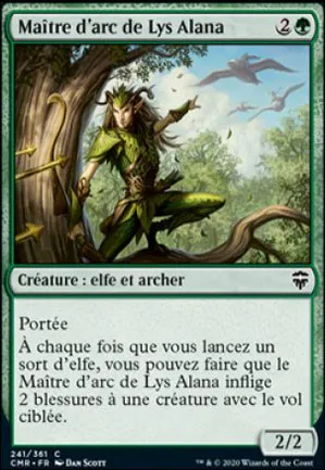 Maître d'arc de Lys Alana