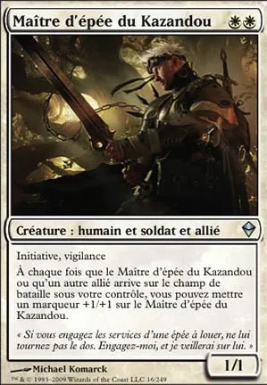 Maître d'épée du Kazandou