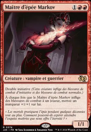Maître d'épée Markov