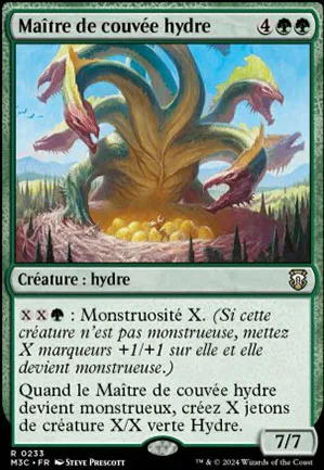 Maître de couvée hydre