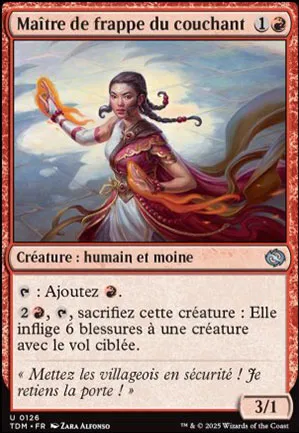Maître de frappe du couchant