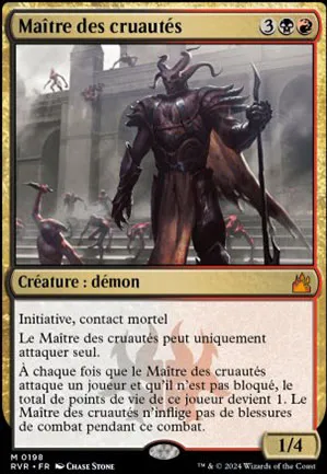 Maître des cruautés