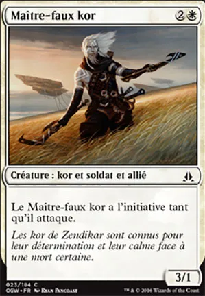 Maître-faux kor