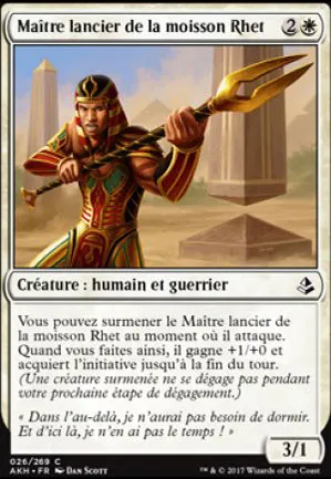 Maître lancier de la moisson Rhet
