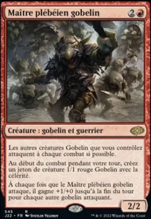 Maître plébéien gobelin