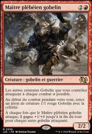Maître plébéien gobelin