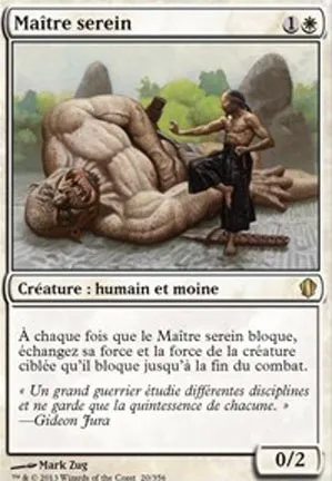 Maître serein