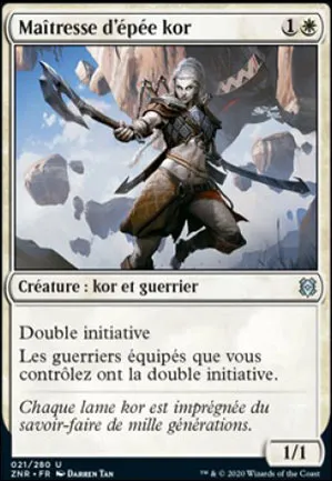 Maîtresse d'épée kor