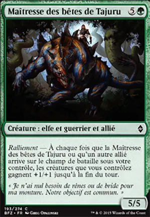 Maîtresse des bêtes de Tajuru