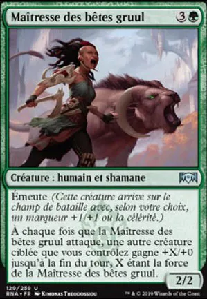 Maîtresse des bêtes gruul