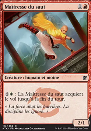 Maîtresse du saut