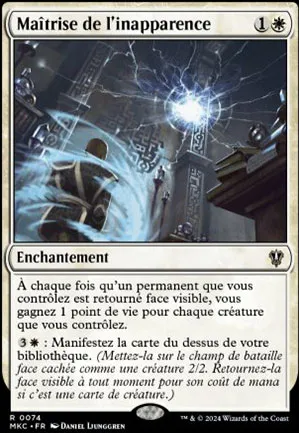 Maîtrise de l'inapparence
