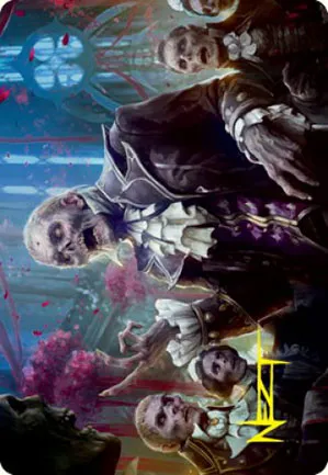 Majordome mort-vivant - Illustration