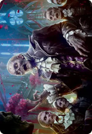 Majordome mort-vivant - Illustration
