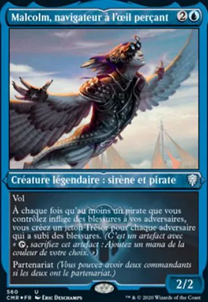 Malcolm, navigateur à l'œil perçant
