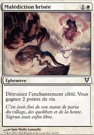 Malédiction brisée