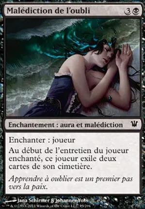 Malédiction de l'oubli