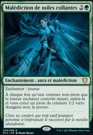Malédiction de toiles collantes