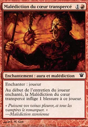 Malédiction du cœur transpercé