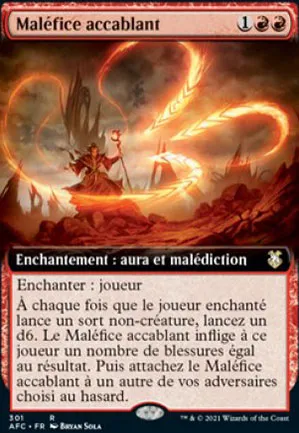 Maléfice accablant