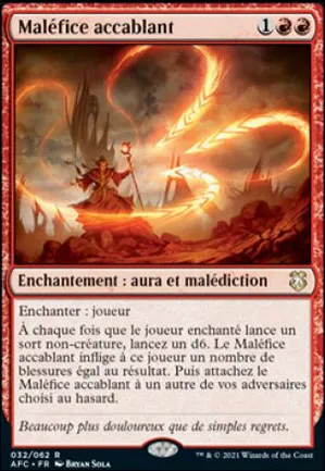 Maléfice accablant