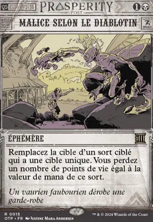 Malice selon le diablotin