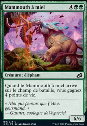 Mammouth à miel