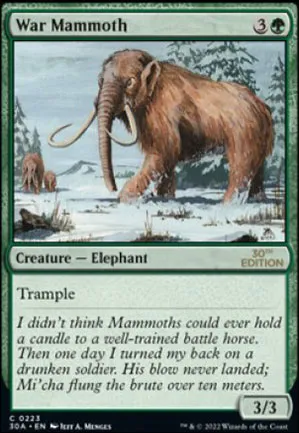 Mammouth de guerre