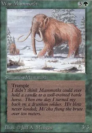 Mammouth de guerre