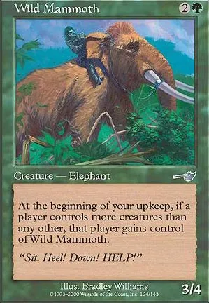 Mammouth sauvage