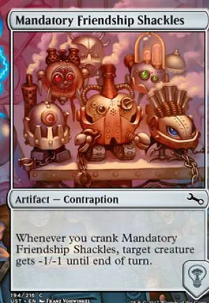 Mandatory Friendship Shackles