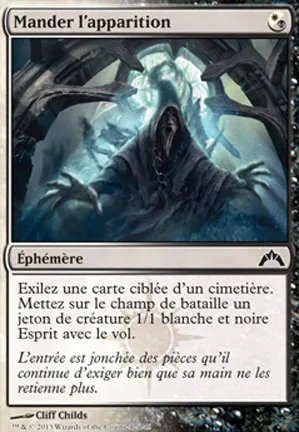 Mander l'apparition